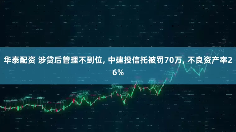 华泰配资 涉贷后管理不到位, 中建投信托被罚70万, 不良资产率26%